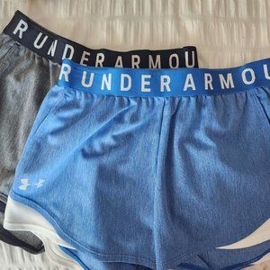 2 Pair Under Armour Shorts